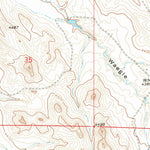 United States Geological Survey Buffalo NE, WY (1970, 24000-Scale) digital map