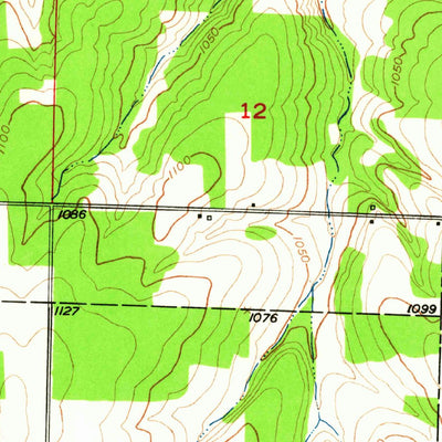 United States Geological Survey Buffalo NW, MO (1950, 24000-Scale) digital map