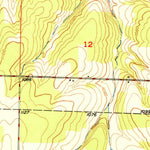 United States Geological Survey Buffalo NW, MO (1951, 24000-Scale) digital map