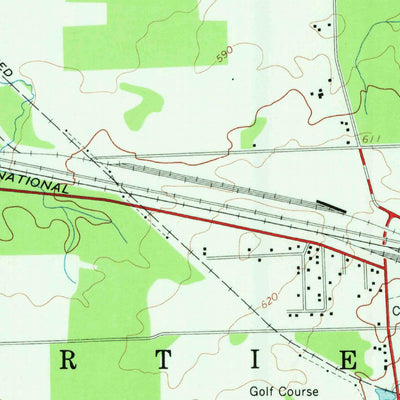 United States Geological Survey Buffalo NW, NY (1965, 24000-Scale) digital map