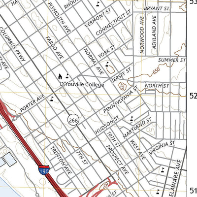 United States Geological Survey Buffalo NW, NY (2023, 24000-Scale) digital map