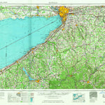United States Geological Survey Buffalo, NY-PA (1967, 250000-Scale) digital map