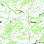 United States Geological Survey Buffalo Peak, WY (1964, 24000-Scale) digital map