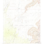 United States Geological Survey Buffalo Ranch, AZ (1988, 24000-Scale) digital map