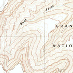 United States Geological Survey Buffalo Ranch, AZ (1988, 24000-Scale) digital map