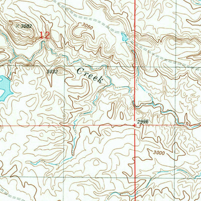 United States Geological Survey Buffalo Reservoir, MT (1981, 24000-Scale) digital map
