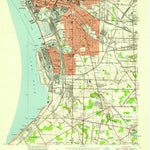 United States Geological Survey Buffalo SE, NY (1948, 24000-Scale) digital map