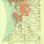 United States Geological Survey Buffalo SE, NY (1950, 24000-Scale) digital map