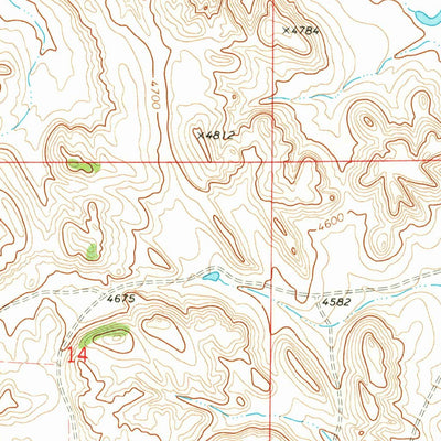 United States Geological Survey Buffalo SE, WY (1970, 24000-Scale) digital map
