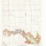 United States Geological Survey Buffalo Springs Lake, TX (1965, 24000-Scale) digital map