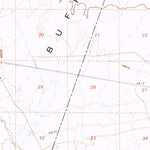 United States Geological Survey Buffalo Springs, NV (1962, 62500-Scale) digital map