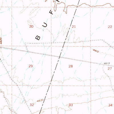 United States Geological Survey Buffalo Springs, NV (1962, 62500-Scale) digital map