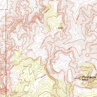 United States Geological Survey Buffalo Springs, NV (1962, 62500-Scale) digital map