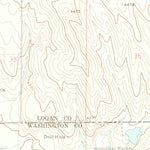 United States Geological Survey Buffalo Springs Ranch NW, CO (1973, 24000-Scale) digital map