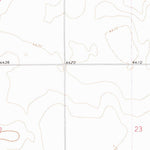 United States Geological Survey Buffalo Springs Ranch SE, CO (1973, 24000-Scale) digital map