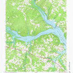 United States Geological Survey Buffalo Springs, VA (1968, 24000-Scale) digital map