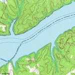 United States Geological Survey Buffalo Springs, VA (1968, 24000-Scale) digital map