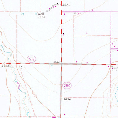 United States Geological Survey Buffalo Stadium, TX (1960, 24000-Scale) digital map