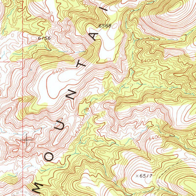 United States Geological Survey Buffalo Summit, NV (1969, 24000-Scale) digital map