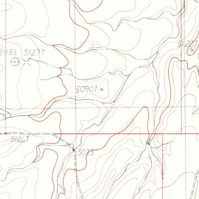 United States Geological Survey Buffalo Tanks, AZ (1985, 24000-Scale) digital map