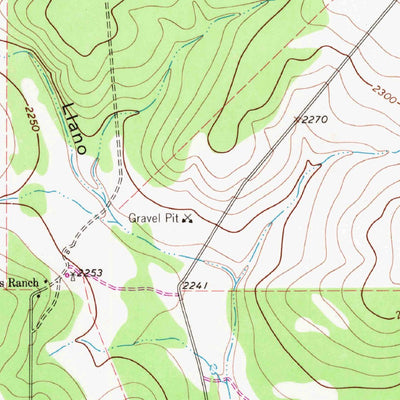 United States Geological Survey Buffalo Well SW, TX (1963, 24000-Scale) digital map