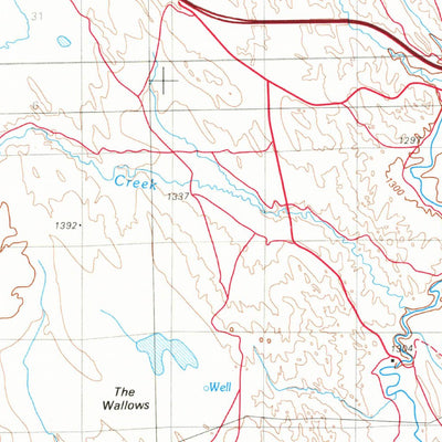 United States Geological Survey Buffalo, WY (1978, 100000-Scale) digital map