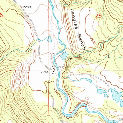 United States Geological Survey Buford, CO (1966, 24000-Scale) digital map