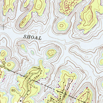 United States Geological Survey Buford Dam, GA (1964, 24000-Scale) digital map