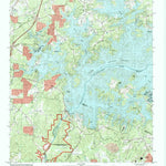 United States Geological Survey Buford Dam, GA (1993, 24000-Scale) digital map