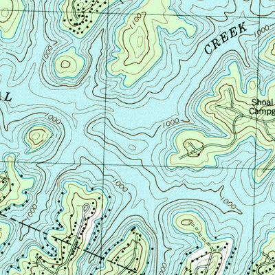 United States Geological Survey Buford Dam, GA (1993, 24000-Scale) digital map