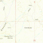 United States Geological Survey Buford Hill, AZ (1972, 24000-Scale) digital map