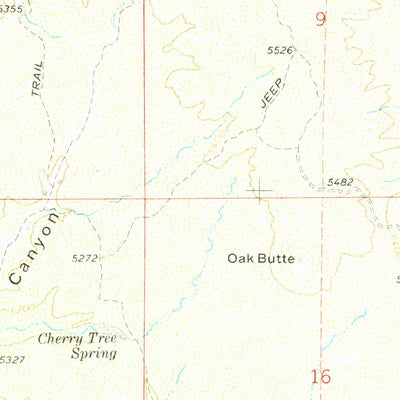United States Geological Survey Buford Hill, AZ (1972, 24000-Scale) digital map