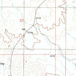 United States Geological Survey Buford Hill, AZ (1997, 24000-Scale) digital map