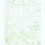 United States Geological Survey Buford, WY (1987, 24000-Scale) digital map