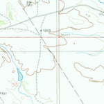 United States Geological Survey Buford, WY (1987, 24000-Scale) digital map