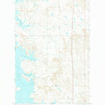 United States Geological Survey Bug Creek, MT (1973, 24000-Scale) digital map