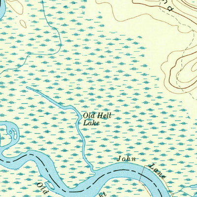 United States Geological Survey Bug Island, GA (1978, 24000-Scale) digital map