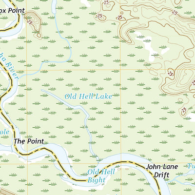 United States Geological Survey Bug Island, GA (2020, 24000-Scale) digital map