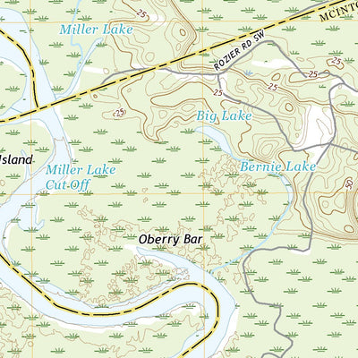 United States Geological Survey Bug Island, GA (2020, 24000-Scale) digital map