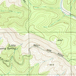 United States Geological Survey Bug Scuffle Canyon, NM (1981, 24000-Scale) digital map