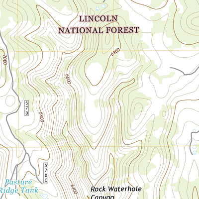 United States Geological Survey Bug Scuffle Canyon, NM (2020, 24000-Scale) digital map