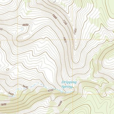 United States Geological Survey Bug Scuffle Canyon, NM (2020, 24000-Scale) digital map