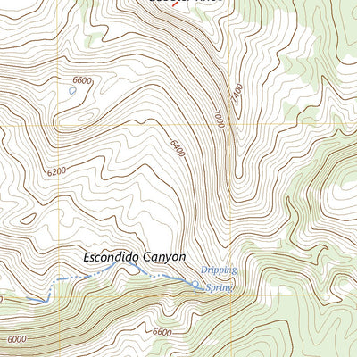 United States Geological Survey Bug Scuffle Canyon, NM (2023, 24000-Scale) digital map