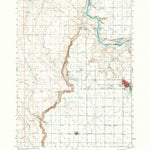 United States Geological Survey Buhl, ID (1959, 62500-Scale) digital map