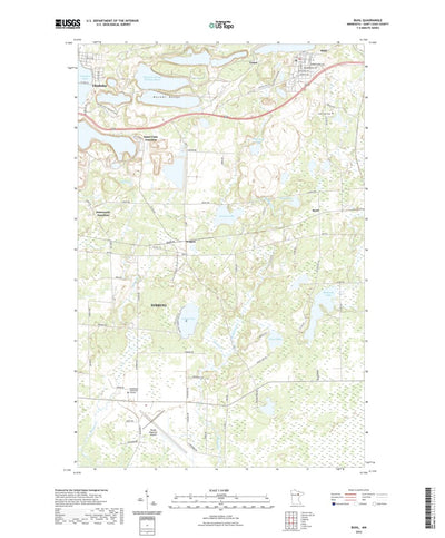 United States Geological Survey Buhl, MN (2022, 24000-Scale) digital map