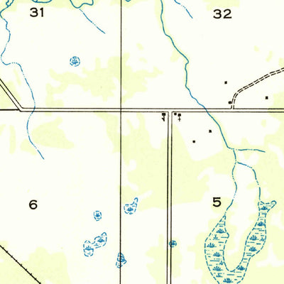 United States Geological Survey Buhler, LA (1935, 31680-Scale) digital map