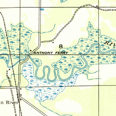 United States Geological Survey Buhler, LA (1935, 31680-Scale) digital map