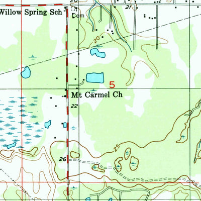 United States Geological Survey Buhler, LA (1998, 24000-Scale) digital map