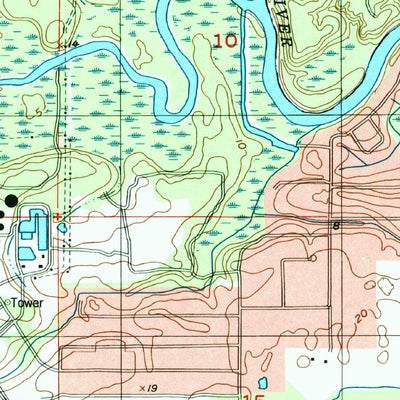 United States Geological Survey Buhler, LA (1998, 24000-Scale) digital map