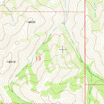 United States Geological Survey Buist, ID (1973, 24000-Scale) digital map